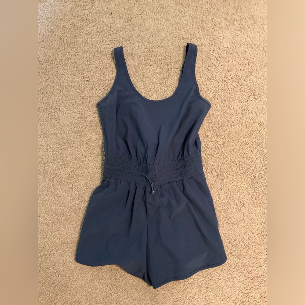 Kids Navy Blue Romper